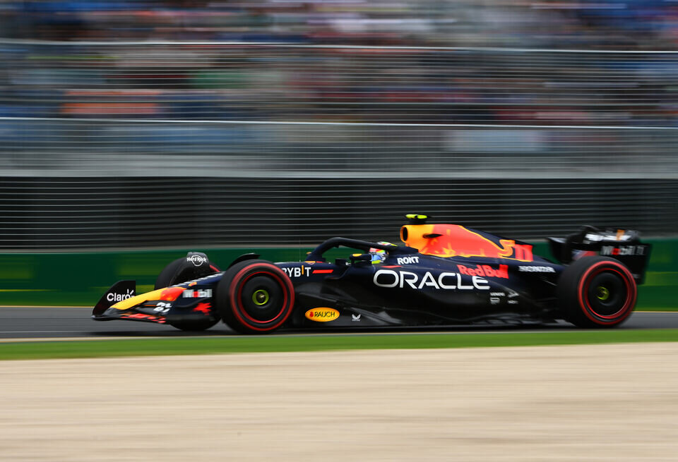    Хельмут Марко обвинил Переса в вылете с трассыGetty Images / Red Bull Content Pool