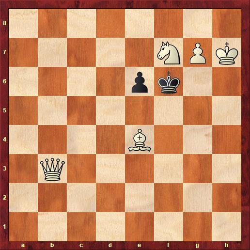 Ход белых. Мат в 2 хода.