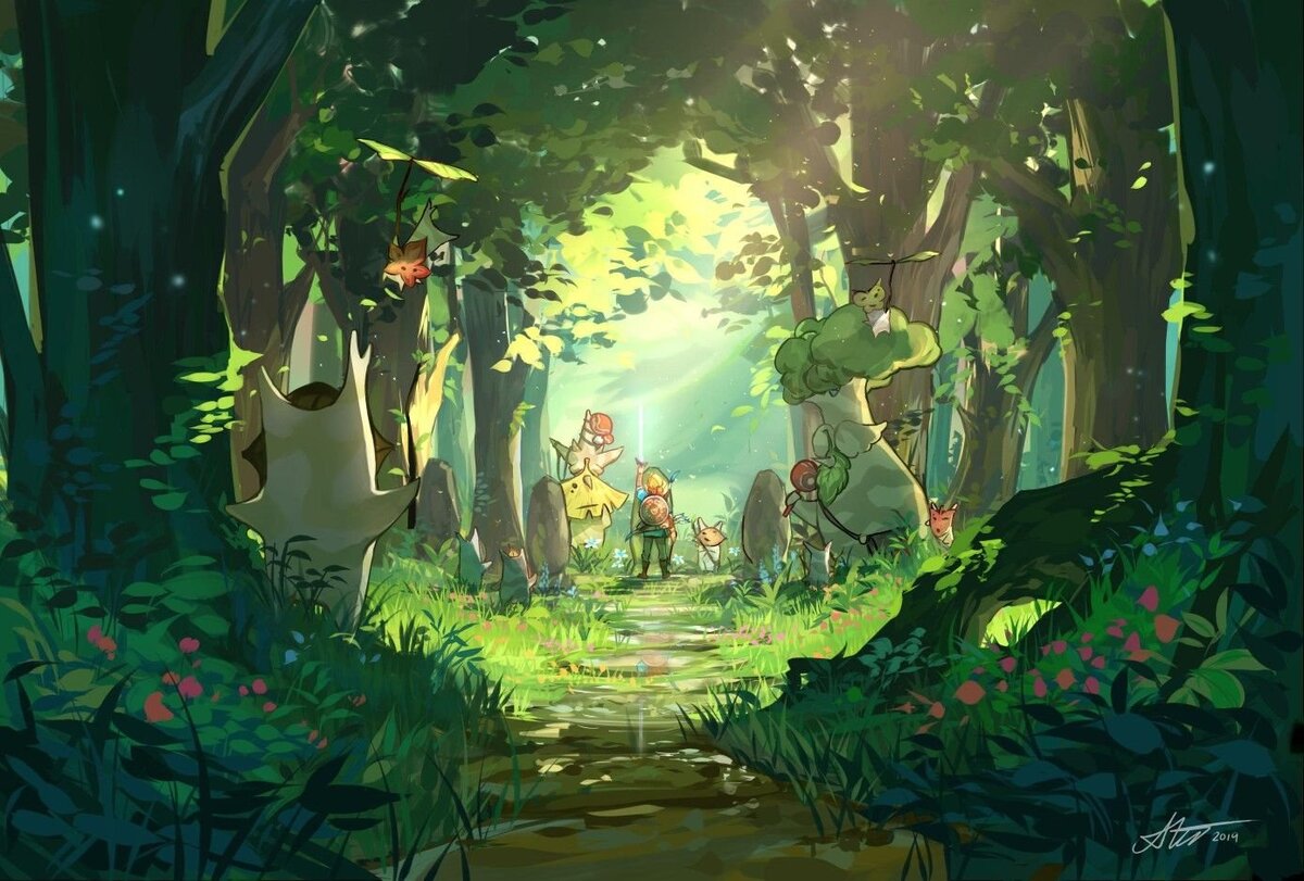 Zelda Korok Forest