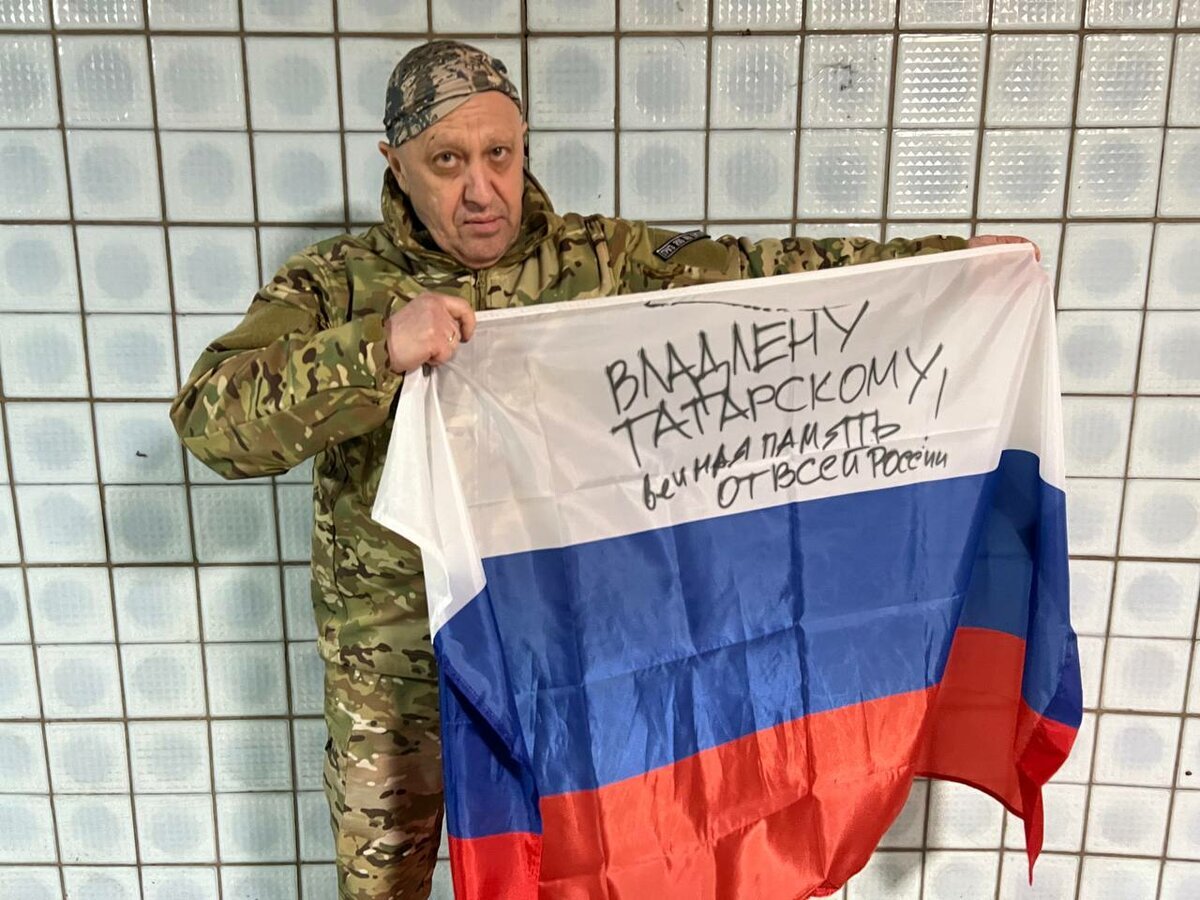    Глава ЧВК «Вагнер» Евгений Пригожин