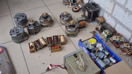 разбор электродвигателя КД-6-4 УХЛ4 много меди в катушке | Разборыч | Дзен