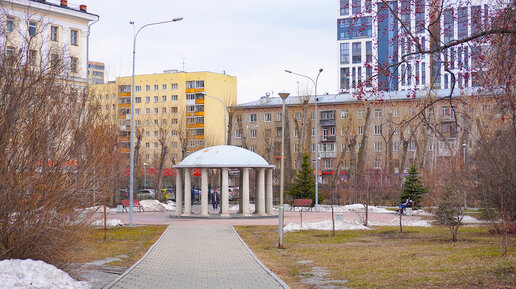 Екатеринбург. Чапаева - Декабристов - Парк Павлика Морозова (ул. Белинского), Весна 2023 (Март)