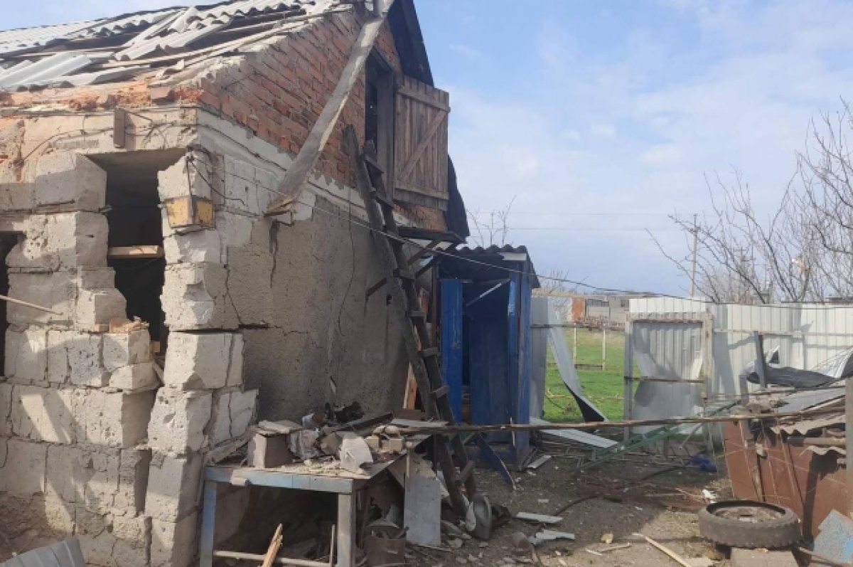    Под очередным ударом ВСУ оказалось село Вознесеновка Шебекинского округа