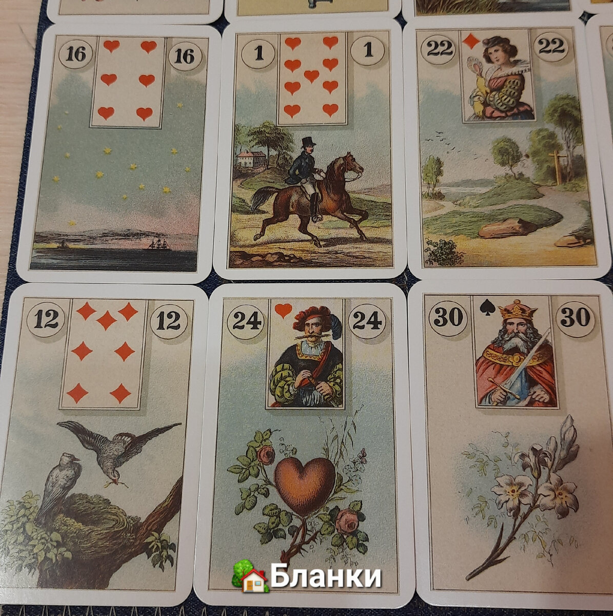 Гранд Табло Ленорман (мини-формат) - купить с доставкой по выгодным ценам в инте