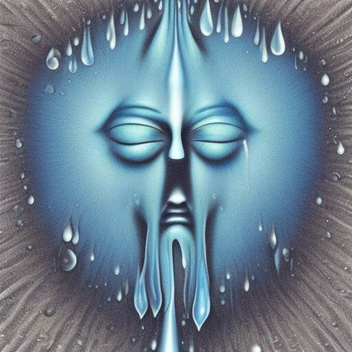 Комок слез подкатывался к горлу. Так эта фраза выглядит глазами нейросетей