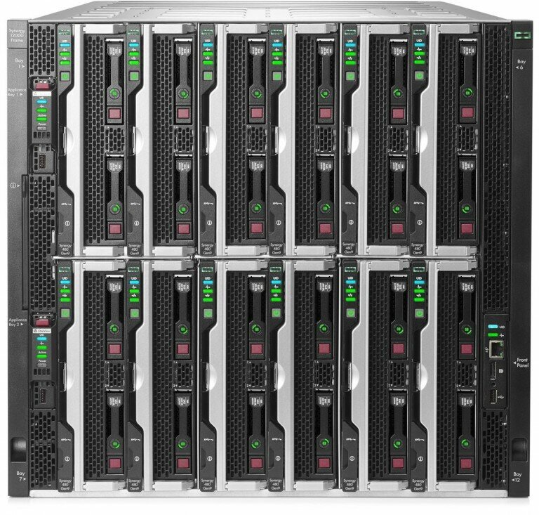 HPE Synergy 12000 Frame с вычислительными узлами