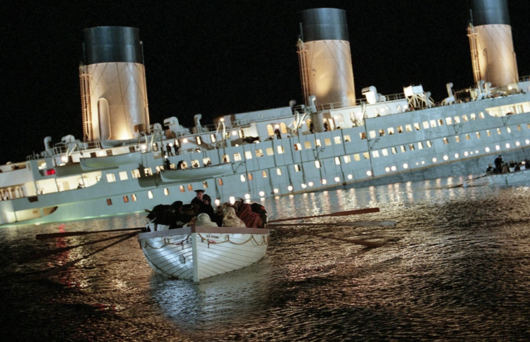 Кадр из фильма «Титаник»