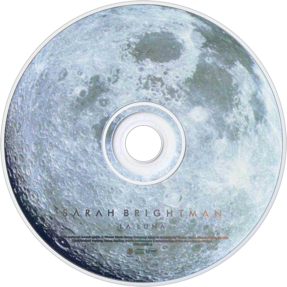 Диск альбом. Sarah Brightman CD la Luna. Sarah Brightman CD. Brightman Sarah 