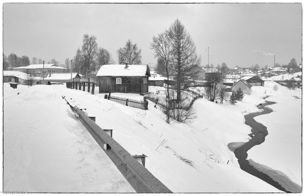 Село имени Бабушкина,Вологодская область в черно-белом цвете.(фотографии не  по порядку) | фотограф Нестеренко Андрей,мир моими глазами. | Дзен