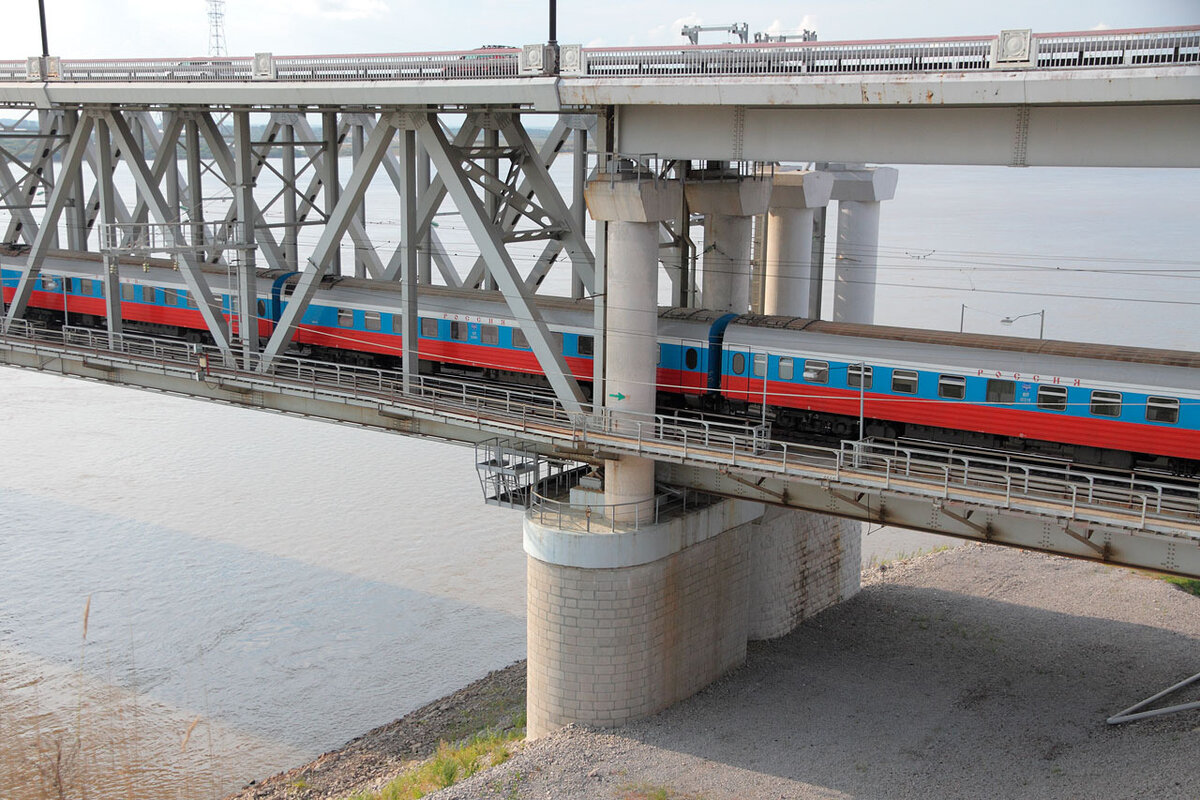 старый хабаровский мост
