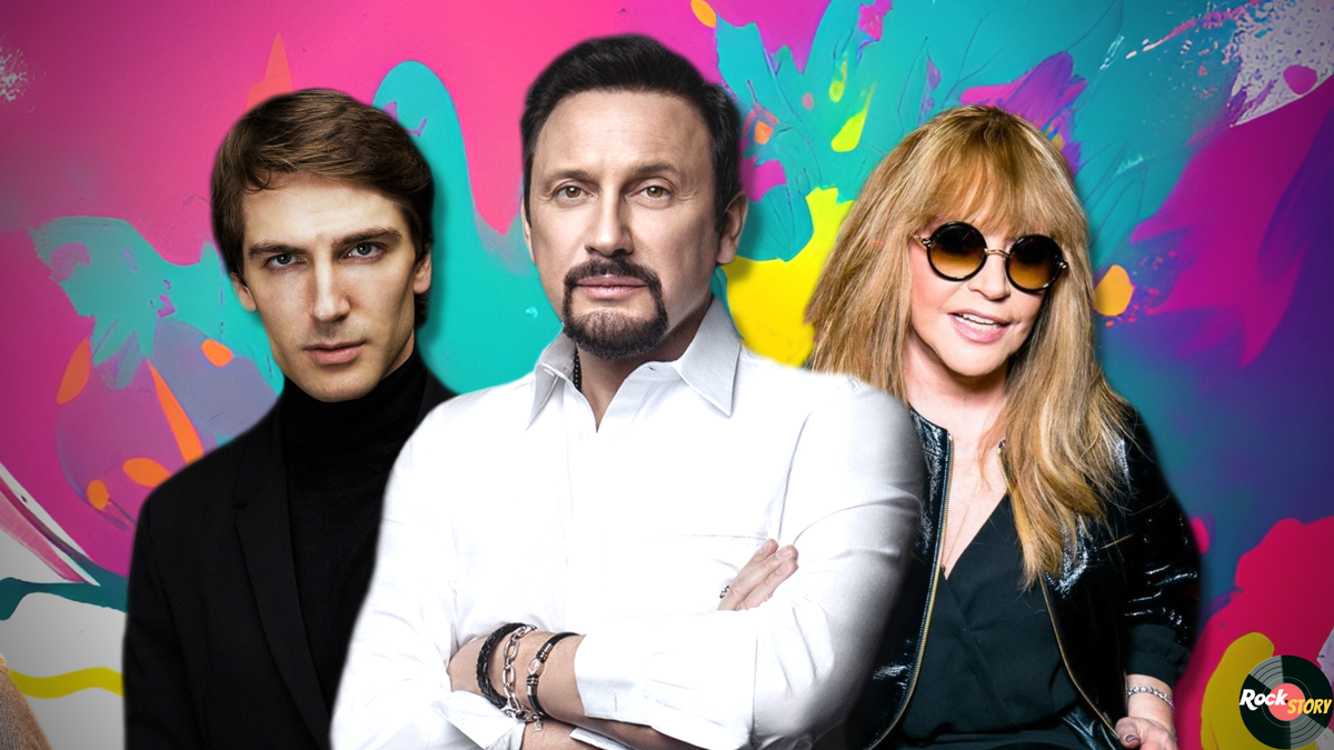 На фотографии: Михаил Пшеничный, Стас Михайлов и Алла Пугачёва 