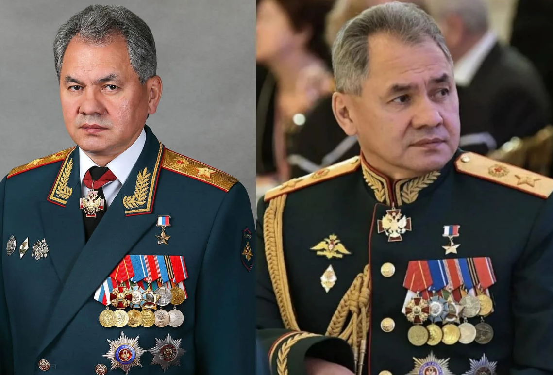 Медали на парадке нового образца