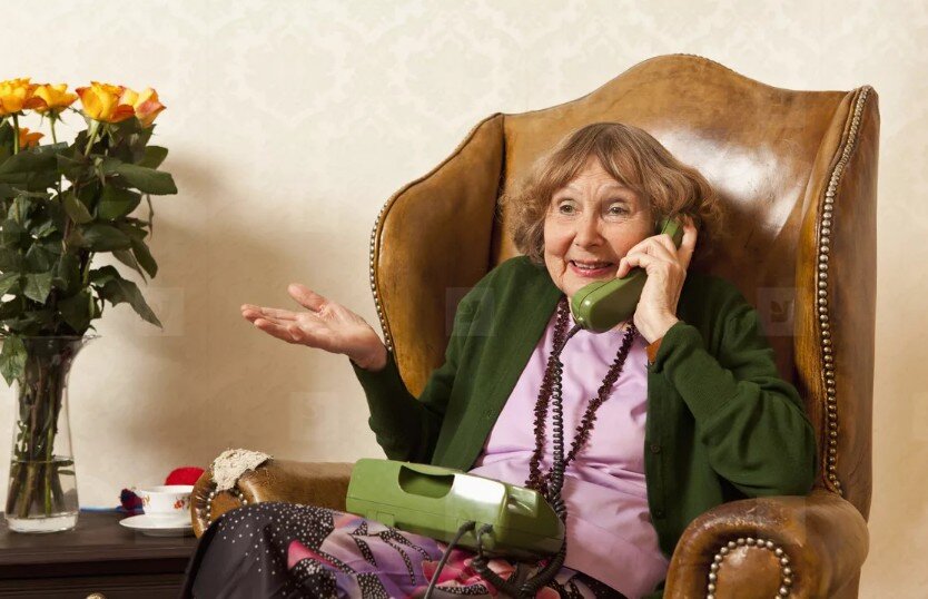 когда-то и такие телефоны были не везде