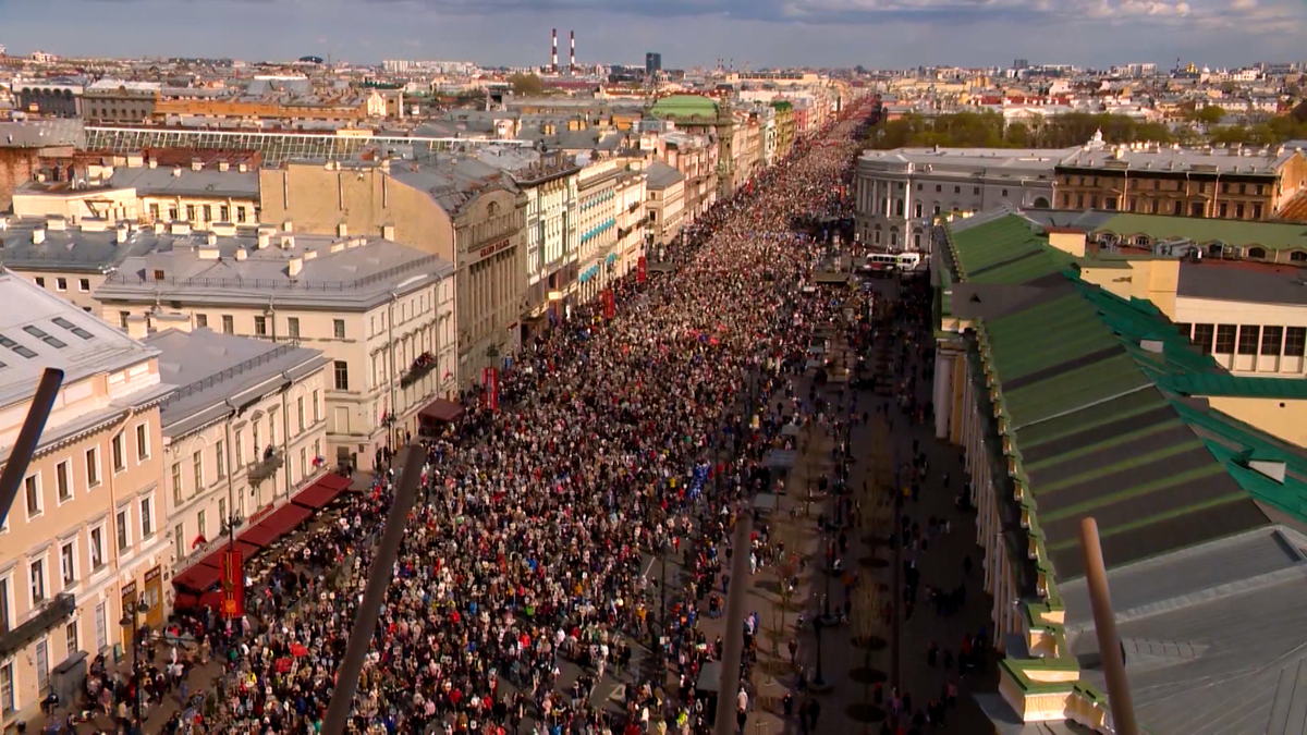 Бессмертный полк Москва