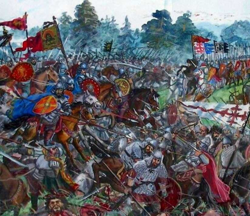 Битва на реке Шелонь 14 июля 1471 года.