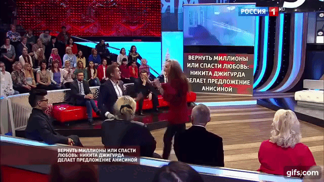 Редкая анимированная гравюра "Фридрих Барбаросса собирается лично прочитать послание Папы, отобрав его у легата"
