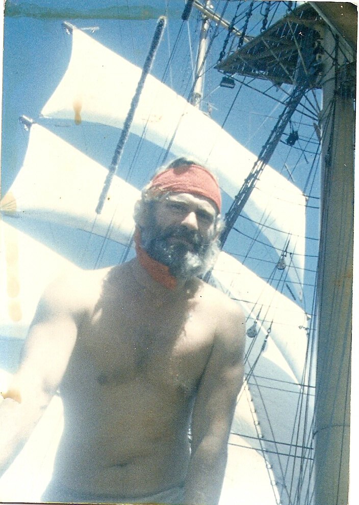 Восстание «красных повязок» – после ремонта грот-бом-брамселя! Из личного архива автора