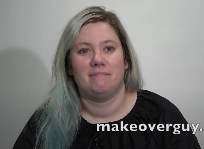 Джоанна до стрижки