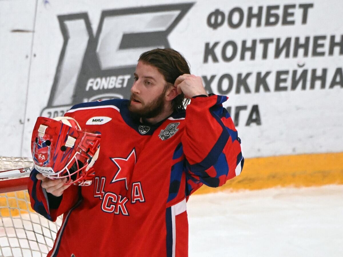    Вратарь ЦСКА Адам Рейдеборн © РИА Новости / Владимир Федоренко