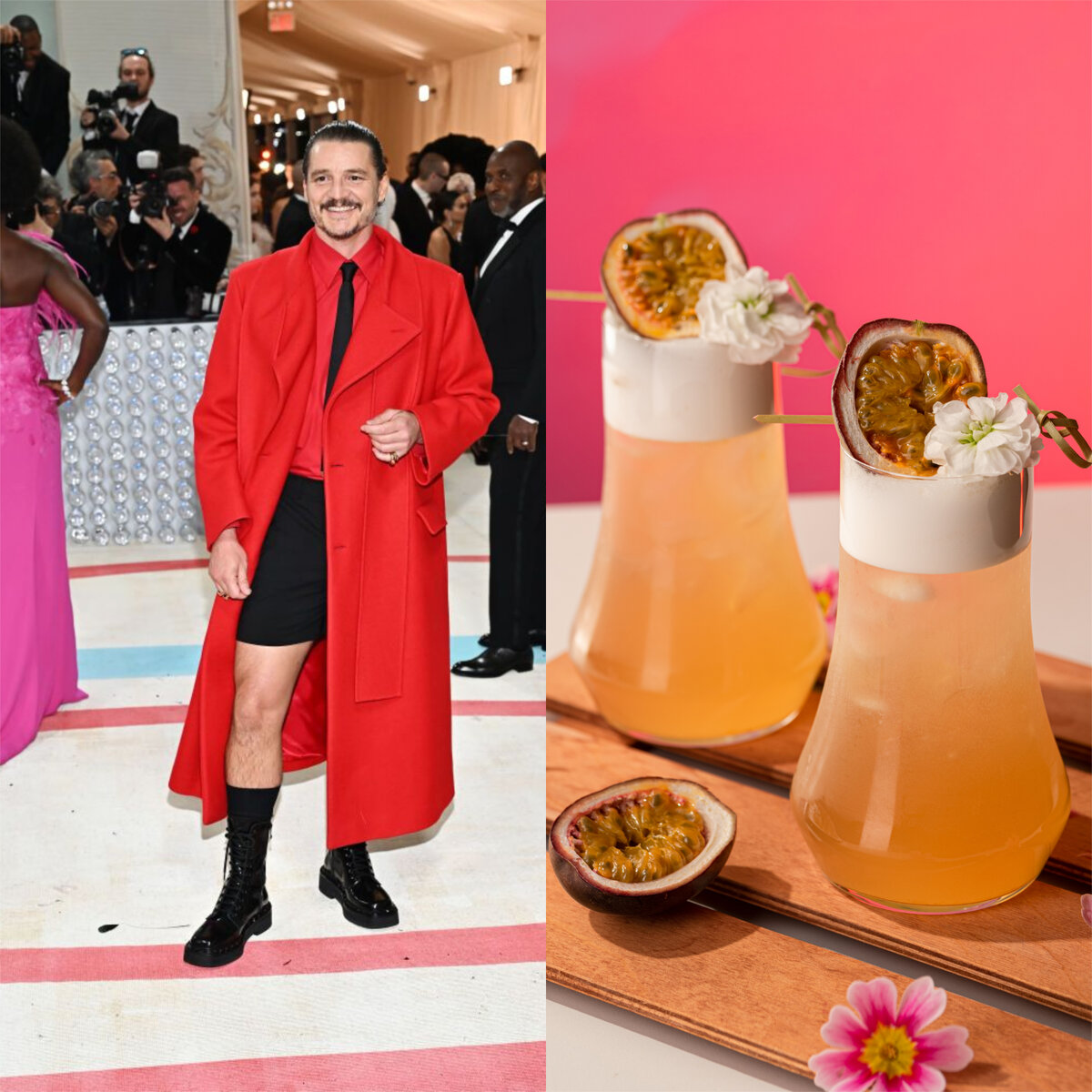 Голые колени Педро Паскаля на Met Gala 2023 // Ромашковый чай с личи от Pinch&Drop 