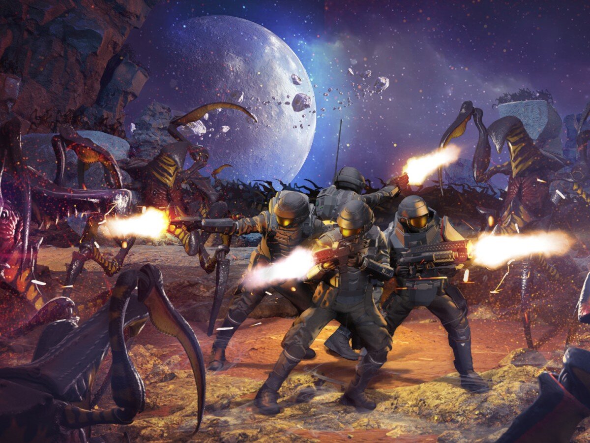    Озвучена дата релиза Starship Troopers Extermination в «раннем доступе»