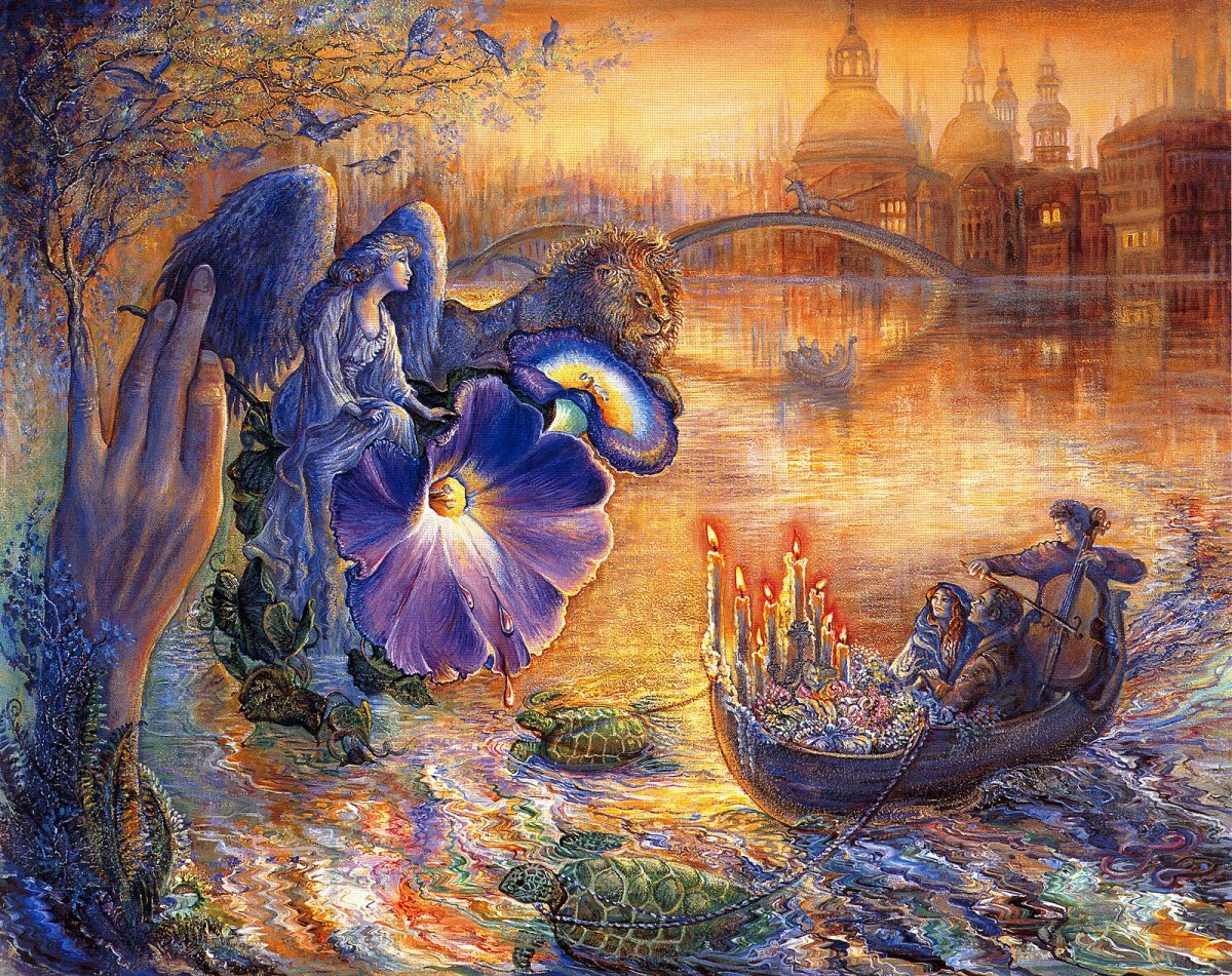                                                     Картина Жозефины Уолл