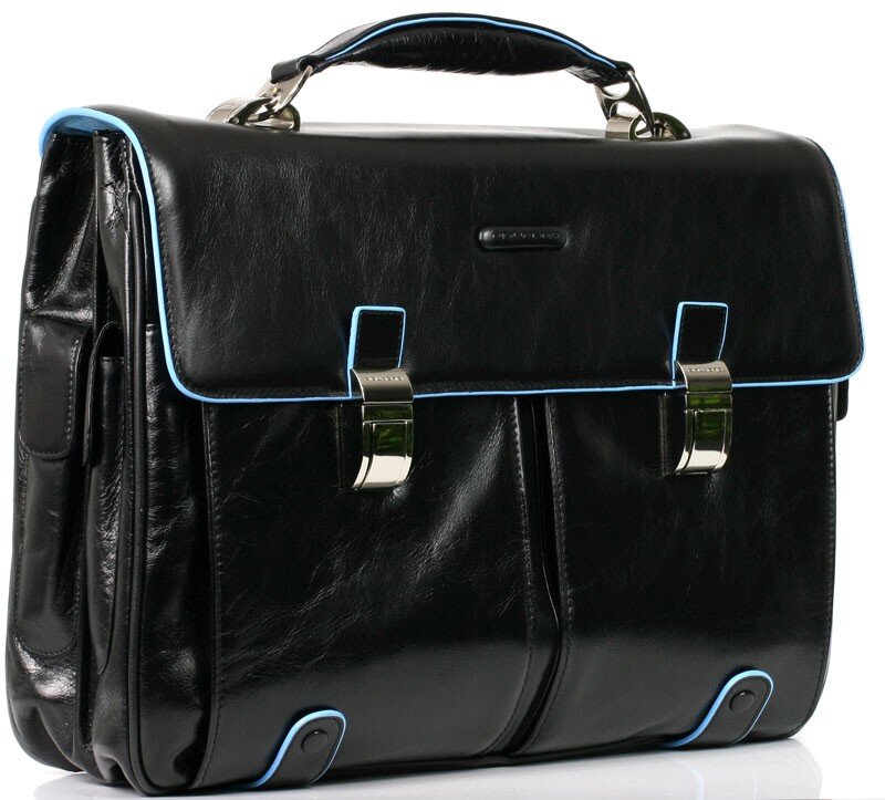 Портфель Piquadro / Артикул CA1068B2/N / Коллекция Blu Square / Размер: 43 х 31 х 13 см