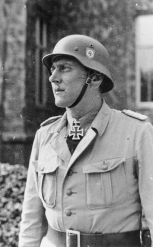 Otto Skorzeny в 1943 roku (fot. Kurt Alber, ze zbiorów Bundesarchiv) 