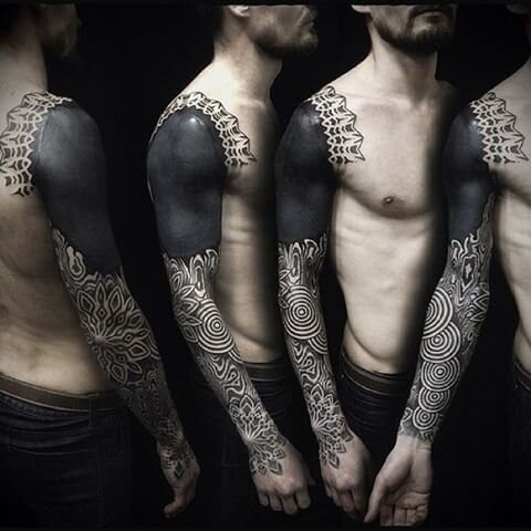 Значение татуировок в стиле блэкворк