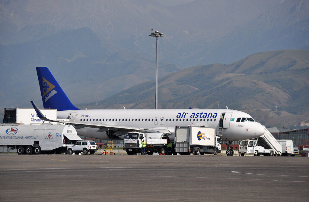 Air astana фото