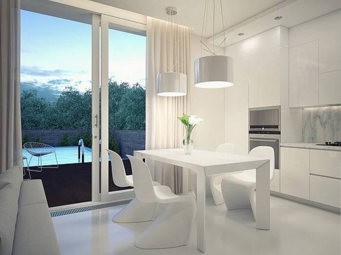 Дизайн окон в частном доме: французские окна, витражные, вид и форма окон