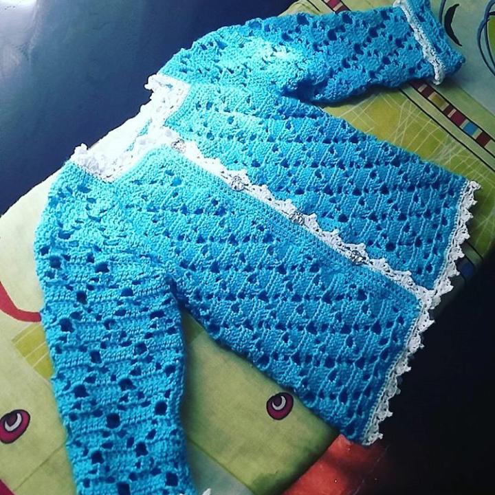 Определение размеров кофточки