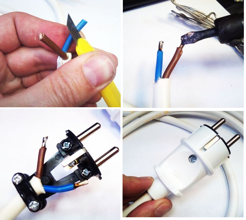 Как поменять вилку. Подключить вилку с заземлением к проводу. Евровилка с заземлением подключить провод. Цвета проводов в вилке 220 с заземлением. Соединить вилку с проводом.