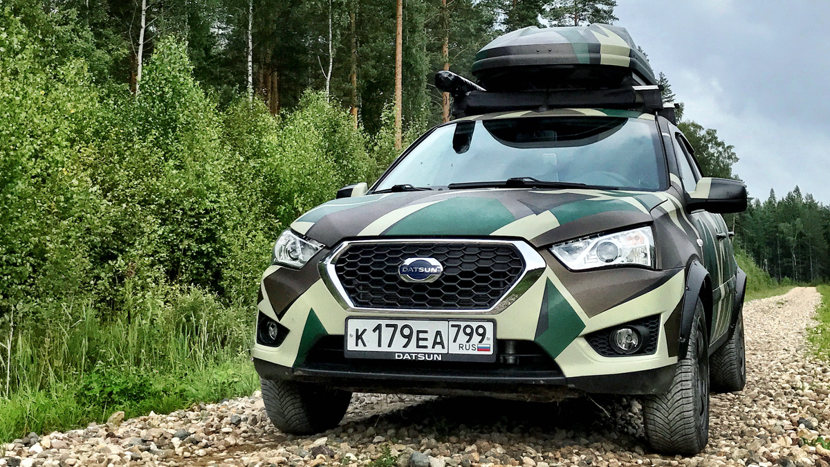 Это новый Datsun mi-Do Cross. И я его испытал по всей программе. 