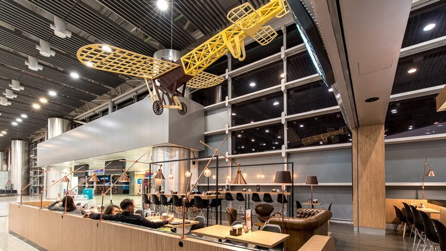 Bleriot Bar & Lounge в аэропорту Сан-Паулу.