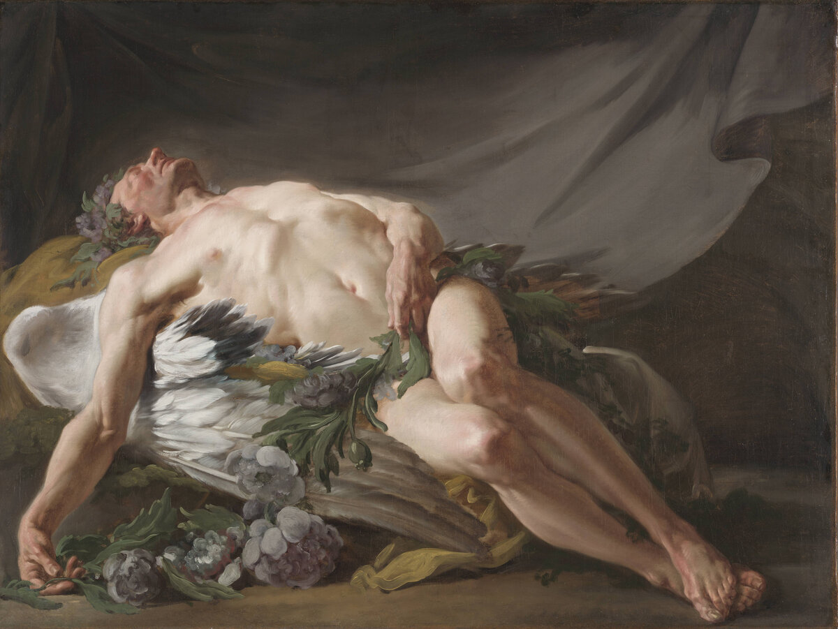 Морфей — бог сновидений (Картина: Jean-Bernard Restout, ок 1771)