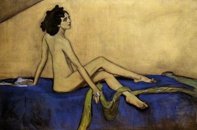 Портрет Иды Рубинштейн, Валентин Александрович Серов,1910