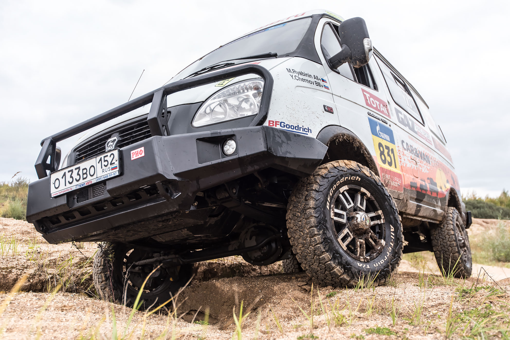 ГАЗ Соболь 4х4 на литых дисках Off-Road Wheels и шинах BFGoodrich All-Terrain KO2