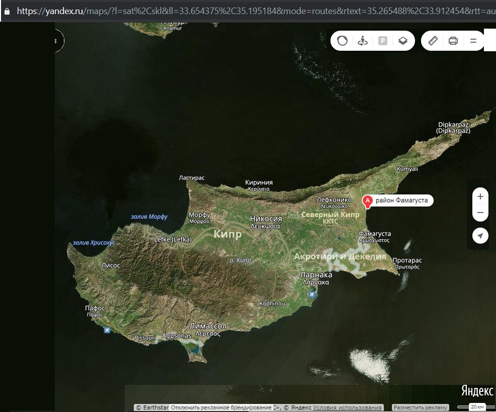 Место, выделенное под новую турецкую базу