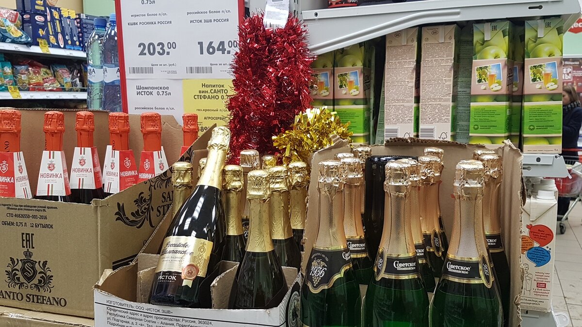 игристые вина и шампанское.