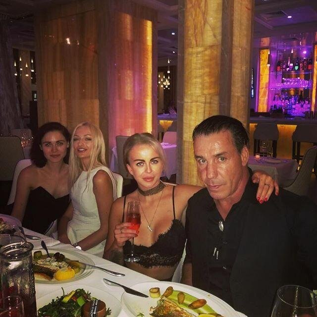 Тилль Линдеманн со своей новой пассией Викторией