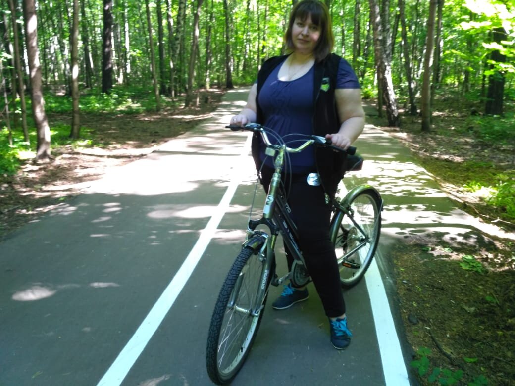 Вот такая булочка я была в начале своего похудения.