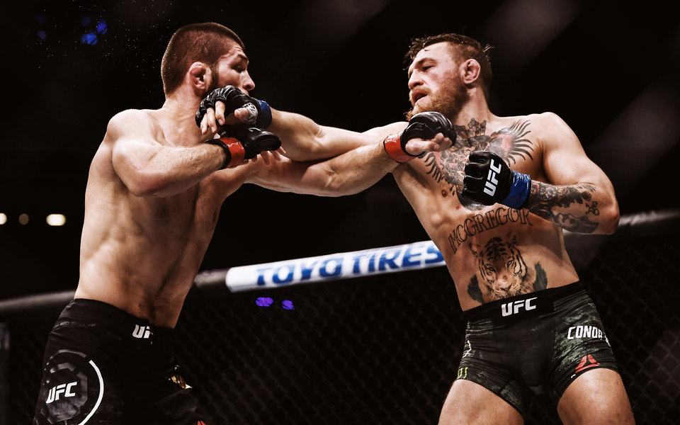 Главный бой вечера на UFC-229 Конор МакГрегор - Хабиб Нурмагомедов