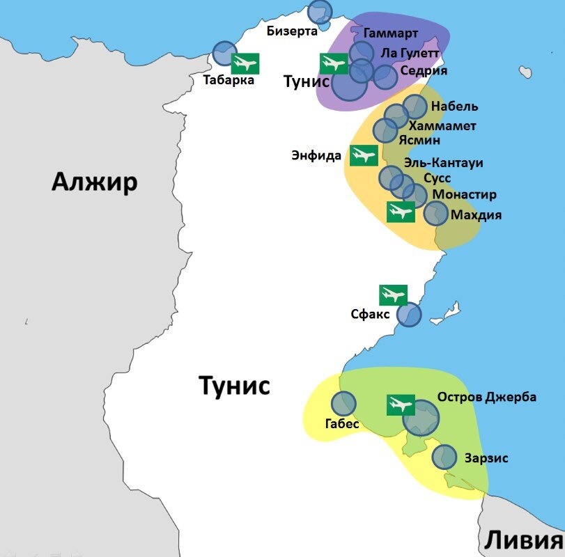 Курорты Туниса