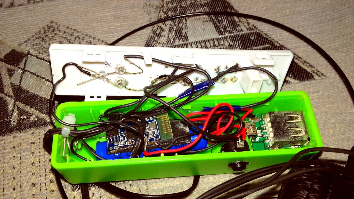 Самодельный bluetooth наушник на базе BK8000L