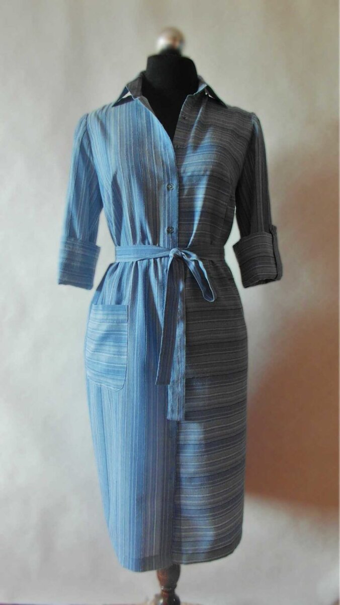 платье-рубашка, а ведь симпатично!