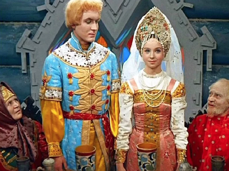 Happy end, как сказали бы сейчас. Кадр из фильма "Морозко"