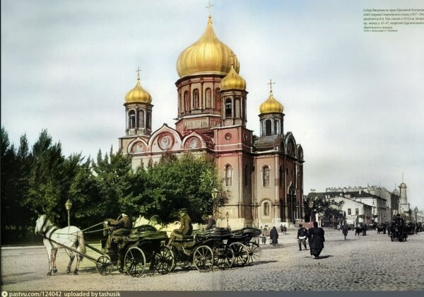 Эксклюзивные цветные фотографии Петербурга начала 20 века