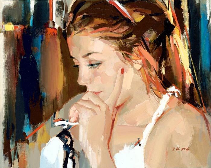  . In Thought