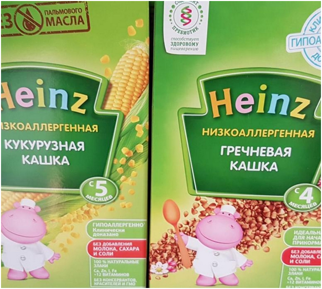 Каши со скольки месяцев